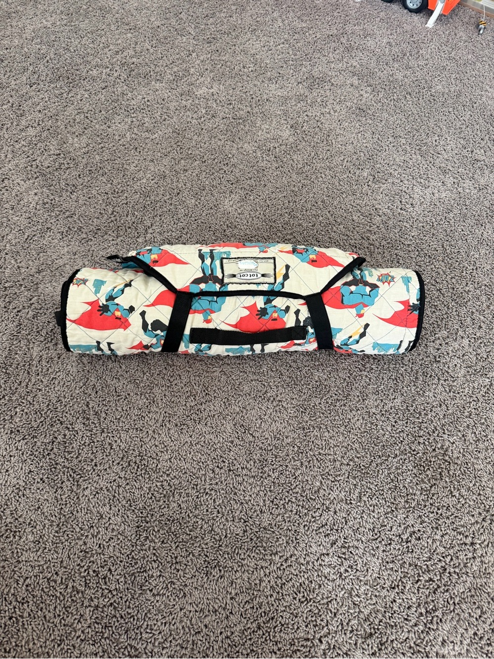 Tot cot kids sleeping pad with built in pillow!